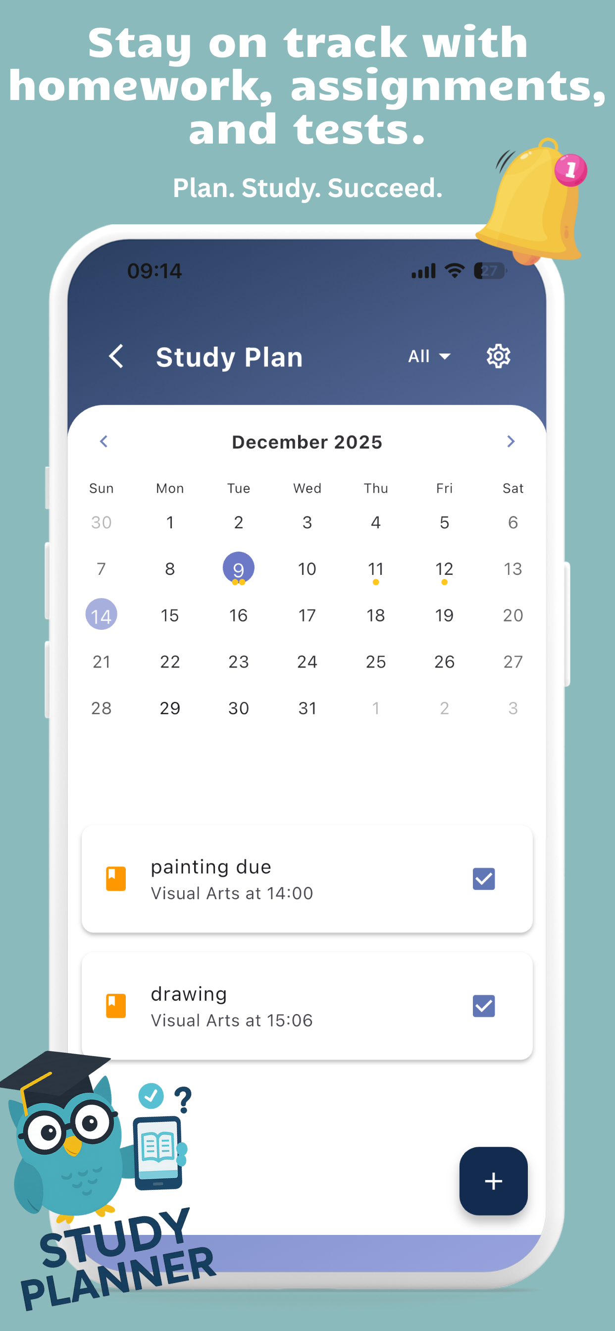 Study Planner - EduSnap AI